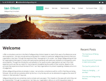 Tablet Screenshot of ianelliottsafeguarding.com